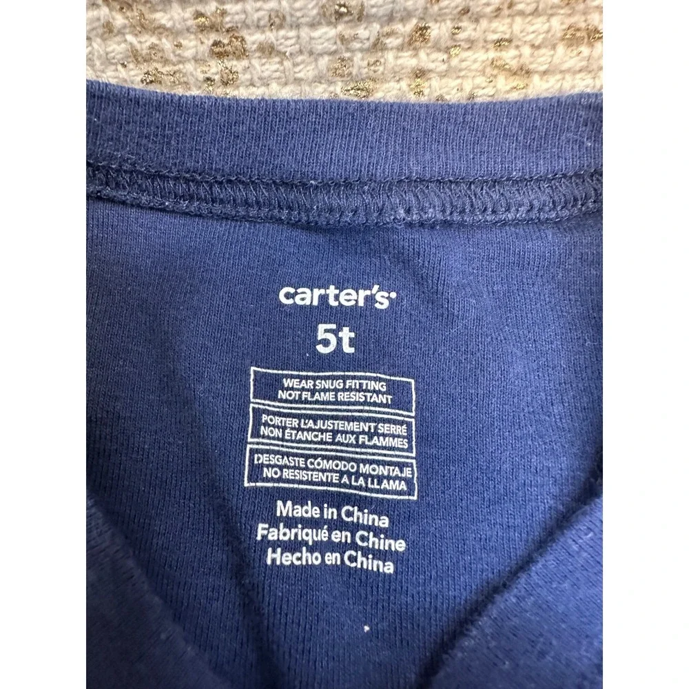 CARTERS OLD NAVY GAP Toddler Boys Shark Pajama Sets Bundle Lightweight Summer 5T